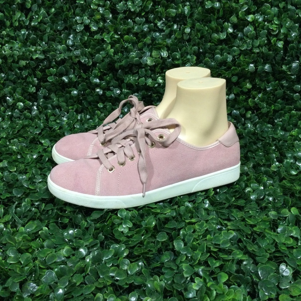 Vionic Sunny Brinley Suede Sneakers Womens‎ size 8 Pink